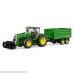 Bruder John Deere 7930 with Frontloader and Tandemaxle Tipping Trailer B00QH3YU9G